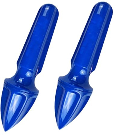 FONDOTIN 2pcs Handheld Lemon Juicer Portable Citrus Squeezer for Fresh Juice Easy to Use Press Tool for Home Travel Space Saving Kitchen Utensil for Busy Families