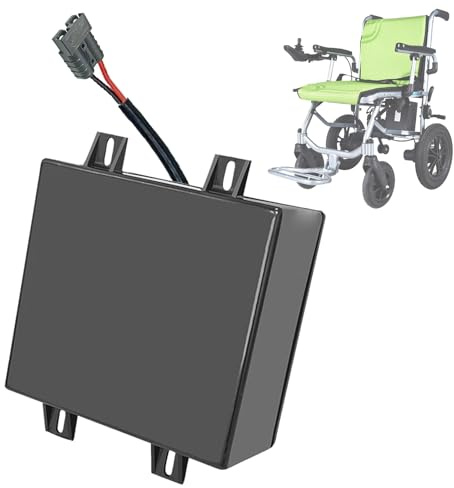 SSCYHT Batería Recargable 24V 20Ah 12Ah 15Ah 25Ah 32Ah Batería de Litio 30Ah Baterías Iones Litio 24V Baterías sillas Ruedas con BMS para Motores 250W a 800W,24v20ah Black Anderson