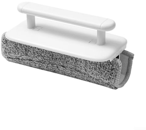 Faltbare Fensterrillen-Reinigungsbürste für schmale Ecken und Schienen – weiche Borstenspaltwerkzeug für Küche, Badezimmer, Schweller, 19,8 cm (A)