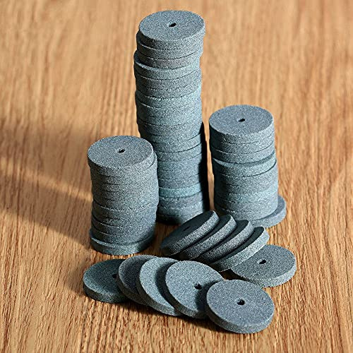 20 STÜCKE 20mm Mini Bohrer Schleifscheibe/Schwabbelscheibe Polierpad für Dremel Zubehör Schleifscheibe für Tischschleifer Drehwerkzeug,A