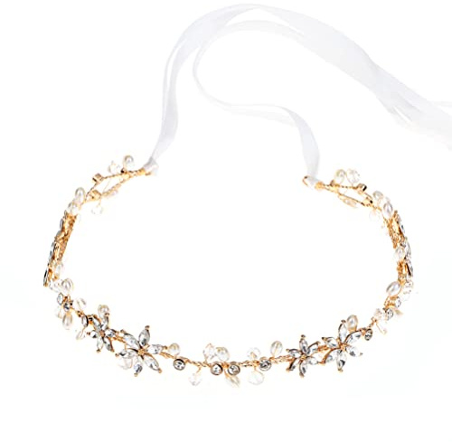 SOLUSTRE Handgemachter Perlengürtel Mit Strasssteinen Für Braut Hochzeit Verstellbarer Gürtel Als Kleidungsaccessoire Elegantes Armband Für Hochzeitskleid Und Festliche Anlässe