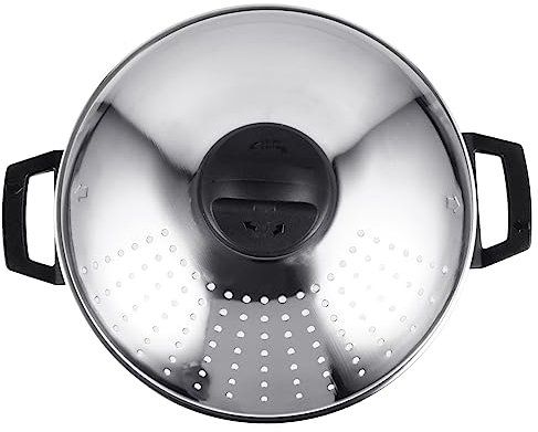 YARNOW Nudelkochtopf Mit Deckel Schnelles Kochen Von Spaghetti Und Suppen Rostfrei Multifunktional Und Leicht Zu Tragen Für Herdarten Induktion