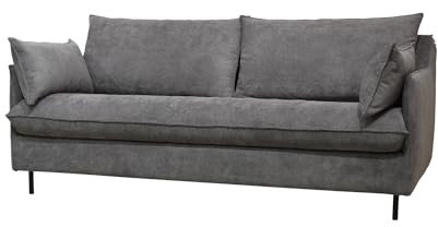 Atmosphera - 3-Sitzer-Schlafsofa Maple - grau - Grau