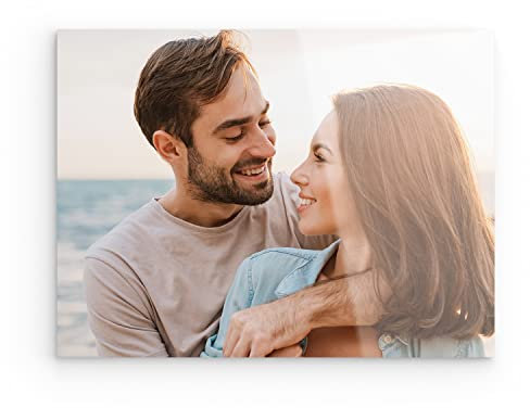 PICANOVA Acryl–Wandbild – Ihr Foto auf Acrylglas – Personalisiertes Glasbild – Bild mit Foto –Personalisierte Wanddeko – Wandbild mit Wunschmotiv – Fotogeschenk – 40x30cm