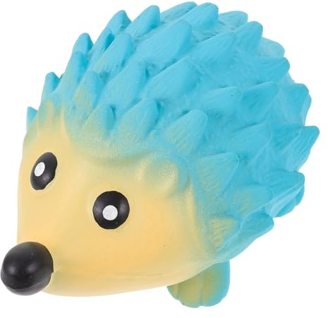ifundom Quietschendes Hundespielzeug Latex Igel Bissfestes Kauspielzeug Für Welpen Mit Zahnreinigungseffekt Interaktives Haustierspielzeug Für Stressabbau Und Aktive Unterhaltung
