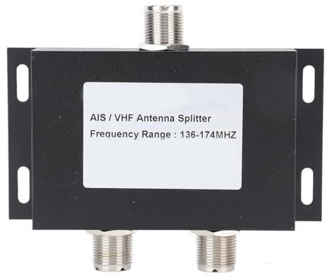Divisor de Potencia de Antena 2 Vías, 136-174 MHz, 100W, VHF AIS, para Marino de Barco