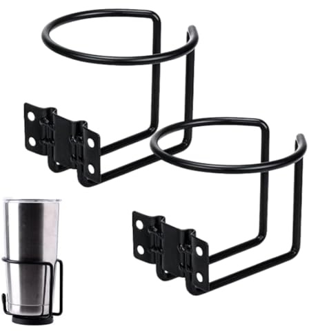 Portabicchieri ad anello, da parete, in acciaio inox, con anello a forma di barca, supporto per tazza per barca, anello per barca, portabicchieri da parete, portabicchieri in ferro per marine, yacht