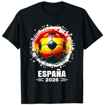 Jugador De España Niños Hombres Jóvenes Balón De España 2026 Camiseta