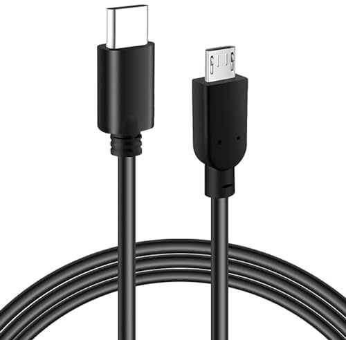 Mygatti USB C auf Micro USB 2.0 Kabel, 1 Meter (2 Stück), lädt Micro-USB-Geräte, 480 Mbit/s, Hochgeschwindigkeits-Datenkabel für Smartphones, Tablets, Laptops