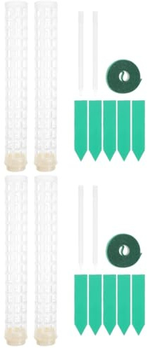 BESTonZON 2 Juegos Stand de Musgo Postes de Musgo para Monstera Poste de Escalada Monstera Poste de Columna de Musgo Poste de Musgo para Monstera Poste de Musgo de jardín el plastico