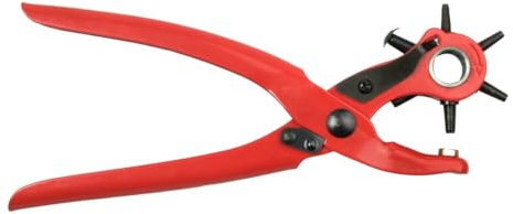 Sacabocados - herramienta profesional de 6 puertos, ideal para perforar diferentes materiales con precisión y durabilidad en su construcción.