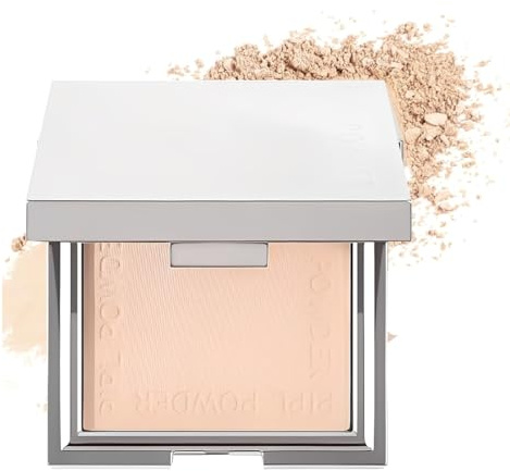 LAKPYN Poudre Compacte,Poudre Fixatrice Maquillage,Poudres Fond De Teint Visage,Fond Des Teint De Mise Au Point Poudres Compacte,Finition Translucide