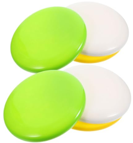 GAROZATION 6 Stück Pack Disc Golf Putter und Midrange Driver Scheiben Leichtes Formstabiles Kunststoff Material Bunt Tragbares Discgolf Starter für Outdoor und Freizeit