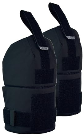 LZAQHMT Tactical Military Shoulder Armor Pads Set - Expandable Detachable Adjustable Vest Accessories For Airsoft Hunting Paintball Shooting Protective Gear(BK)