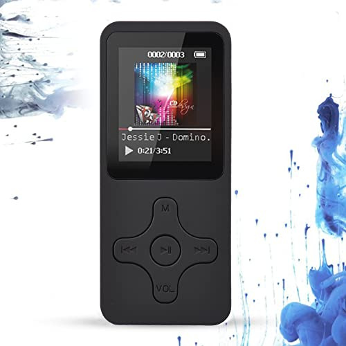 Dioche MP4 Player MP3 Portable MP4 Player | Music with Wired Headphones | 32GB TF Card Support | LCD Screen | 3.0 Connection & FM Radio (Type 2)