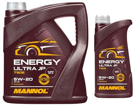 5 Liter Original MANNOL Motoröl Energy Ultra JP 5W-20 API SN Engine Oil Öl