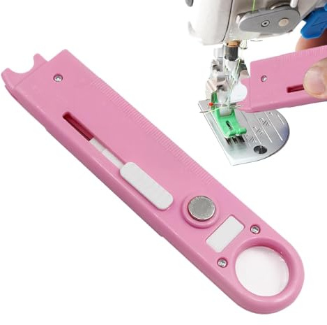 Enhebrador de Agujas para Máquinas de Corta costuras multifuncional