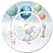 yabaduu Schutzfolie für Tonie Ladestation Design Aufkleber Cover kindgerecht passgenau selbstklebend Folie Zubehör für Kinder Spielzeug Y046 (Nr. 42 Hasen Ballon, Ladestation Folie)