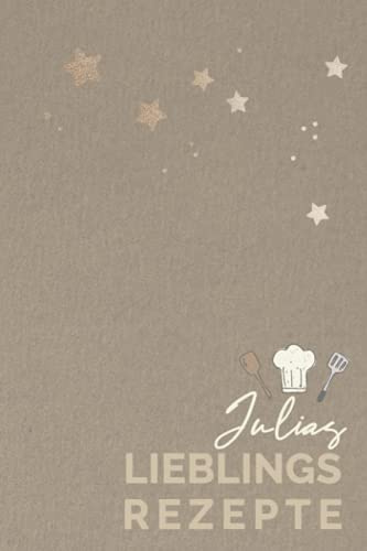 Julias Lieblingsrezepte: JULIA - Personalisiertes Kochbuch bzw. Rezeptbuch zum Selberschreiben,6 x 9 Zoll Pocket Format mit Personalisierbarem ... Rezeptbücher mit Namen zum Selberschreiben)