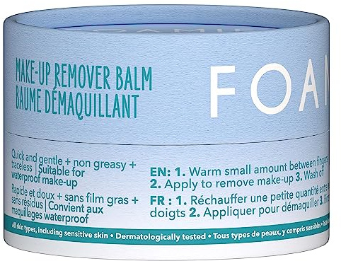 Foamie ansikts- och ögonmakeupborttagningsbalsam - Oljig ansikts- och ögonmakeupborttagare med vatten - Removing Waterproof Eyes All Hudtyp 50 g