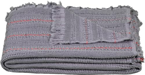 Star Home Plaid Musselin Cuba anthrazit