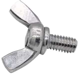 2/10 stücke M3 M4 M5 M6 M8 M10 Hand Festziehen Schrauben Bolzen Flügel Daumen Schraube Klaue A2-70 Edelstahl(16mm,M5 (5Pcs))