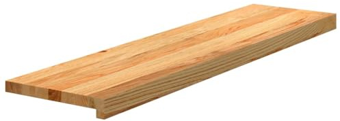vidaXL Treppenstufen 16 Stk. Hellbraun 100x25x2 cm Massivholz Eiche