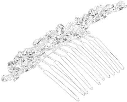 Vaguelly Adornos Para Pelo De Novia Nupcial Peine Para El Cabello Adornos Para El Pelo Boda Tocado De Moda Accesorios De Fotografía