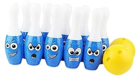 Folpus Bowling-Set für, Aktivitäten im Hinterhof, leicht, lehrreich, lustiges Outdoor-Spiel, Kegel und Bälle, als Geburtstagsgeschenk für Rasen und