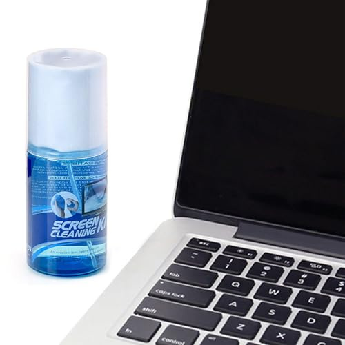 Rengöringssats för bärbar dator - 200 ml spray mikrofiberduk flaska | Delikat stekfri elektronisk, anti-polt rengöringsformel för TVS-skärmar Sc-surfplattor telefoner