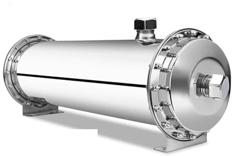 ZKLGS Impianto ad osmosi inversa, 3000L/h Filtro Acqua in Acciaio Inox 304 PVDF Depuratore di Acqua di Ultrafiltrazione con Cartuccia Lavabile Bevanda Diretta Filtro da Cucina(2000L)