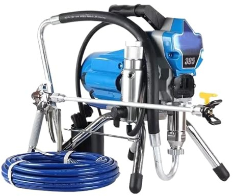 Máquina Pulverizadora Eléctrica Sin Aire De Alta Presión For Pintura Al Óleo con Alimentación De Laca, Herramientas Principales For Interiores Y Exteriores. Precisión Fácil