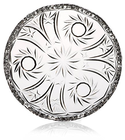 Teller Kuchenteller Tortenteller Carola Transparent D 16 cm Kristall