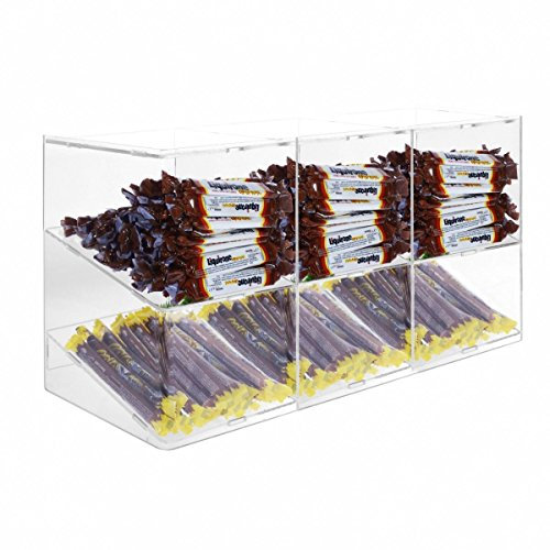 DesignPlex Bonbonschütte aus Acryl transparent mit 6 Etagen