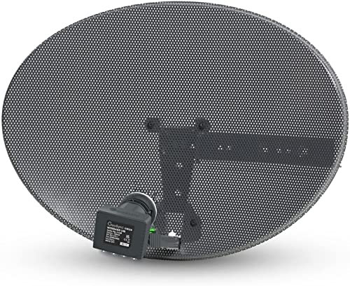 SSL Satellites Satellite Dish for Sky/Sky Q HD/FreeSat/Hotbird/HD/SD (ZONE 1 WITH WIDEBAND LNB)