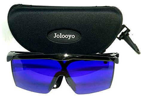 Jolooyo Schutzbrille, Laserschutzbrille, 650 nm, 660 nm, Rot, Laserdiodenmodul, Brillen, OD4+