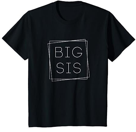 BIG SIS Große Schwester Shirt Familien Outfit Partnerlook T-Shirt