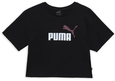 PUMA Maglietta da Ragazza Girls Logo Cropped