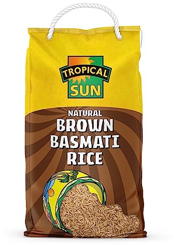 Tropical Sun NATURAL BROWN BASMATI RICE 5KG
