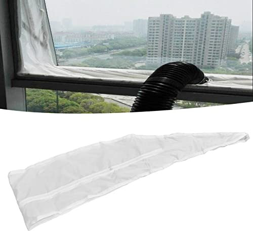 BORDSTRACT Window Sealing Cloth, Portable Mobile Air Conditioner Seal Accessories, Nylon Weatherproofing Soft Seal Baffle for All Portable Air Conditioners and Tumble Dryers(3m)