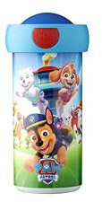 Mepal - Gourde Campus - Gobelet pour Boire - Gourde Étanche pour Enfants - Tasse pour Boire Réutilisable - Sans BPA et Lavable au Lave-Vaisselle - 300 ml - Paw Patrol Pups