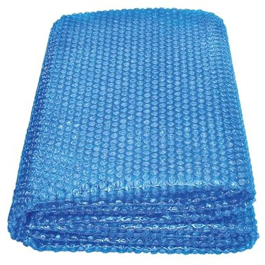 Coperta solare | Copertura rotonda per piscina solare | Copertura rotonda a bolle d'aria, strato protettivo a bolle per piscina interrata, coperta rotonda per piscine interne all'aperto