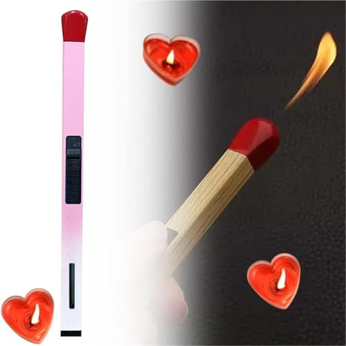 Accendino grande a fiammifero, accendino a gas butano ricaricabile, accendino grande a fiammifero regolabile, accendino lungo, accendino a candela che sembra un fiammifero, adatto for cucina, barbecue