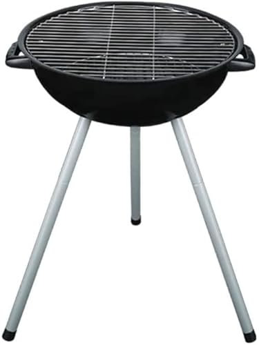 PNAJFUEL Griglia a Carbonella, Portatile, Pieghevole, da Tavolo, per Esterni, Barbecue, Affumicatore, in Acciaio Inox