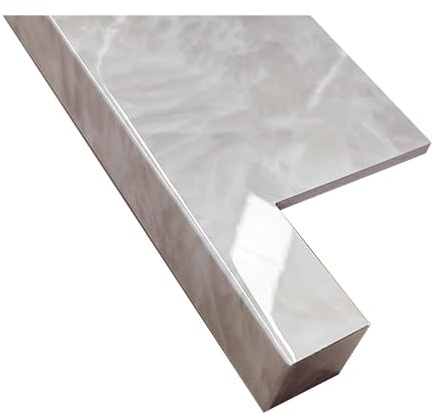Copertura Per Davanzale Della Finestra, Impermeabile PVC Davanzali Copertura Pannello, Tagliabile Finestre Piastra Di Ricambio Per Balcone Arredamento Per Casa Cucina Ufficio(D,120x18cm/47.24x7.09in)