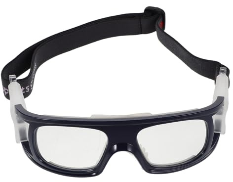 BESPORTBLE Lunettes de sport résistantes aux chocs pour homme avec verres anti-éblouissement, protection des yeux légère pour basket-ball, football, cyclisme et entraînement en intérieur