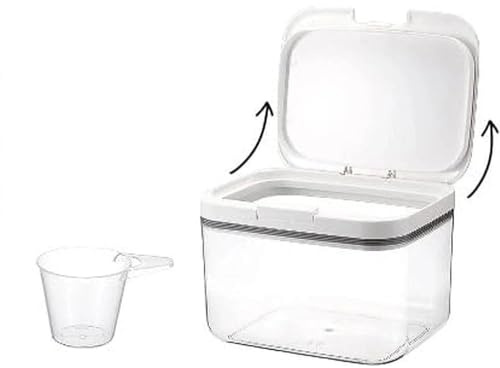SVUPUE Waschpulver Aufbewahrungsbox,Waschmittelbox,Waschpulver box,2.8l