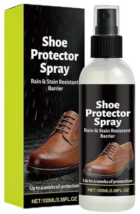 Sko sprayskydd – 100 ml sko vattentätt skyddande medel – fläcksäker skodon spray | för vandring resor läder tennistyg kanvas sneaker stövel