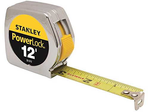 STANLEY Mètre à ruban PowerLock 3,7 m (33-312)