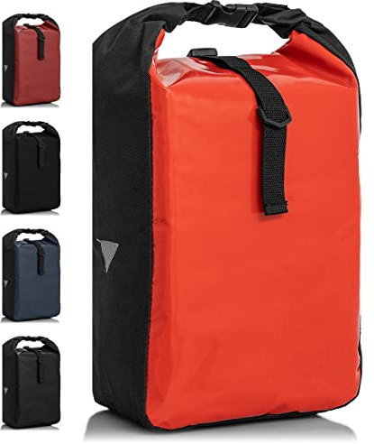 Büchel Unisex Fahrradtasche Aus Tarpaulin Gepäckträgertaschen, Rot, Einheitsgröße EU